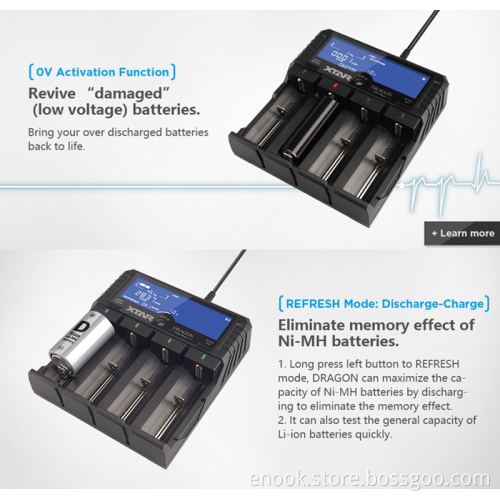 Xtar VP4 Plus Battery Charger